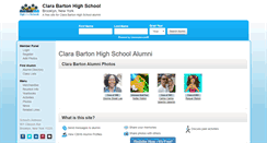 Desktop Screenshot of clarabartonhighschool.net